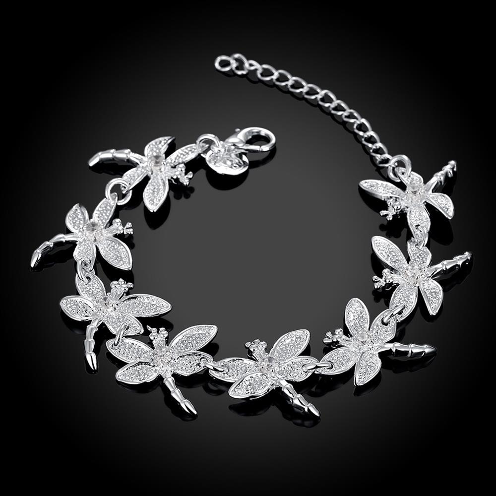 Wholesale Romantic Silver Animal Bracelet TGSPB071 5