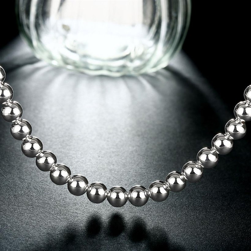 Wholesale Romantic Silver Ball Necklace TGSPN666 5